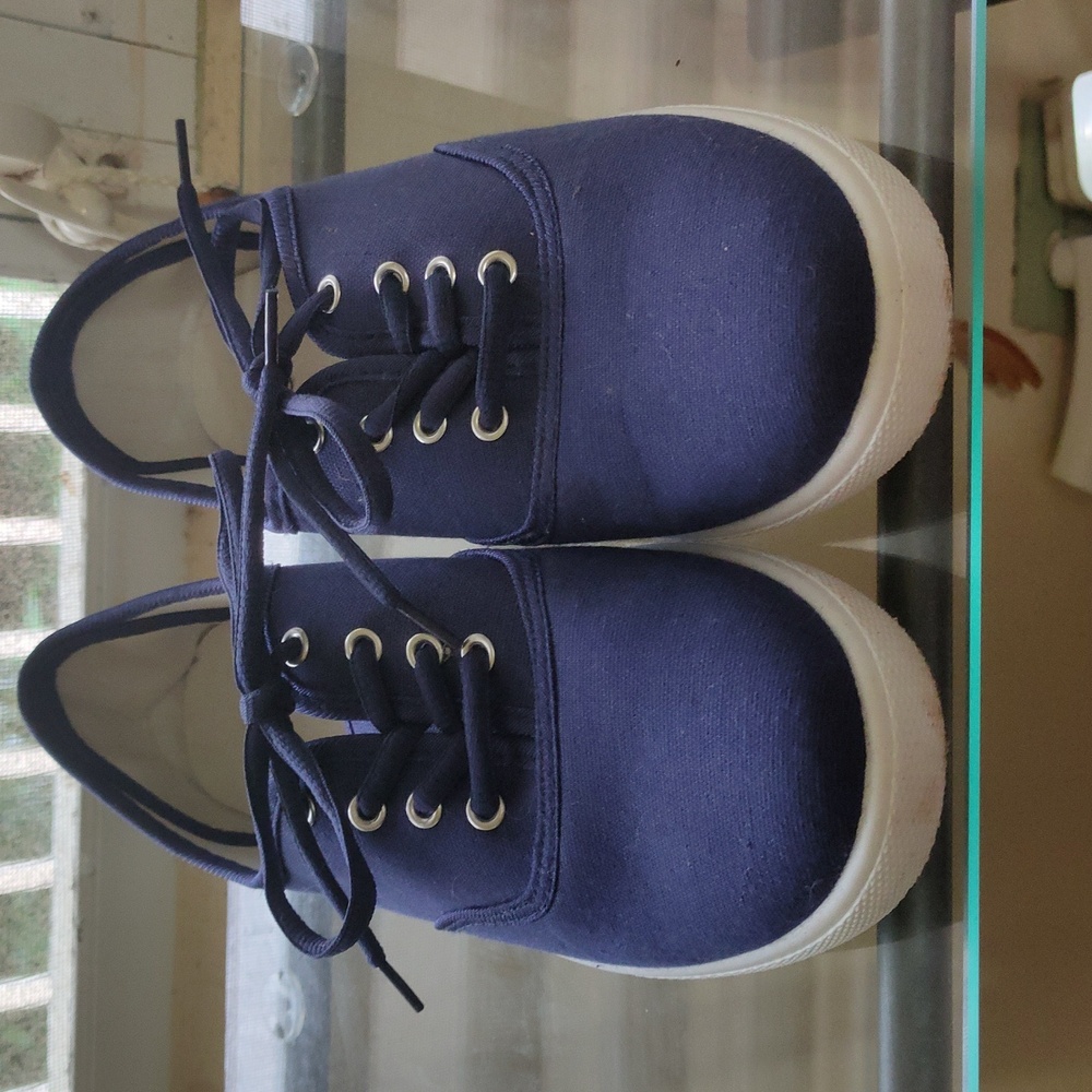 Navy Cambas tenis Shoes 42 (9.5)